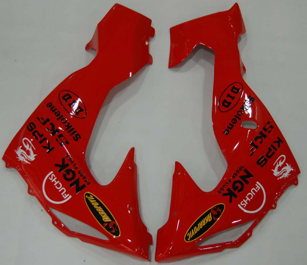 Amotopart Fairings 2006-2007 Kawasaki ZX 10R Red Black No.56 Nakano Generic