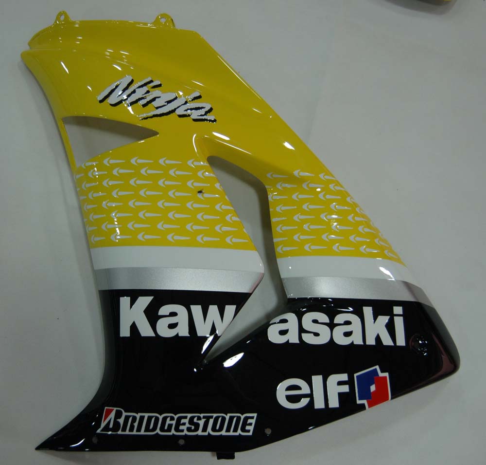 Amotopart Fairings 2006-2007 Kawasaki ZX 10R Keltainen Musta No.56 Nakano Generic