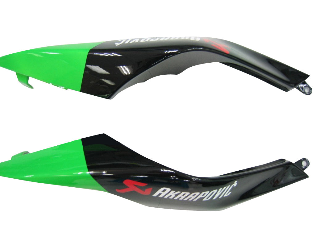 Amotopart stroomlijnkappen 2008-2010 Kawasaki ZX10R groen zwart ZX10R generiek