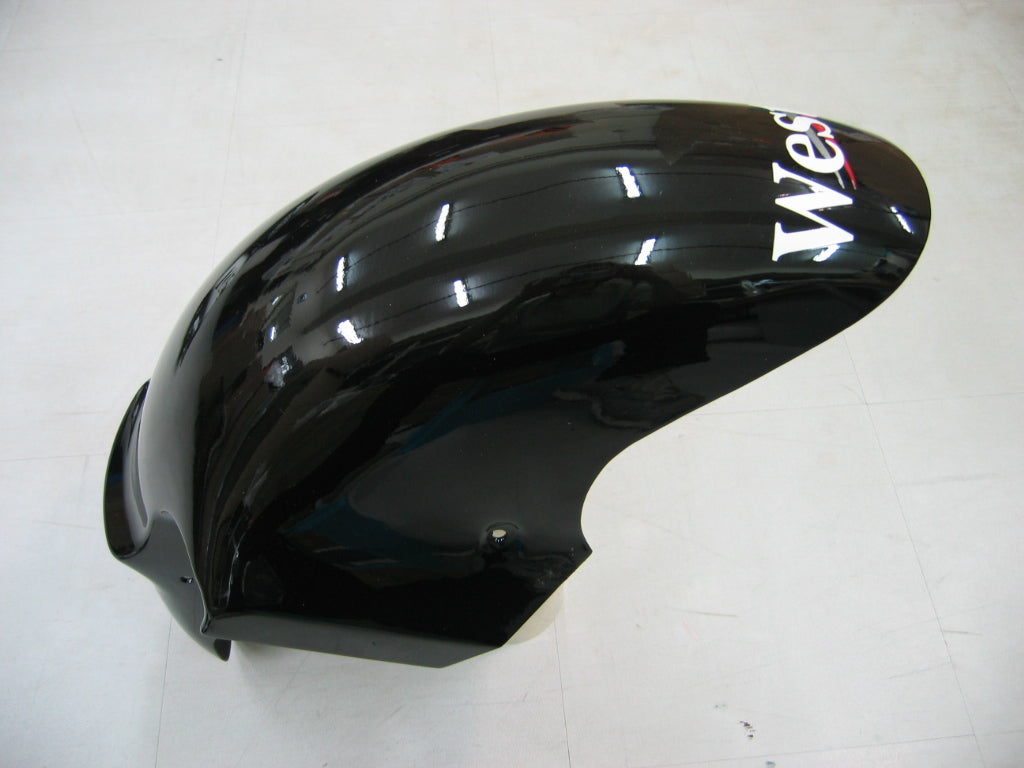 Amotopart Fairings 2000-2001 Kawasaki ZX12R Black White West Generic