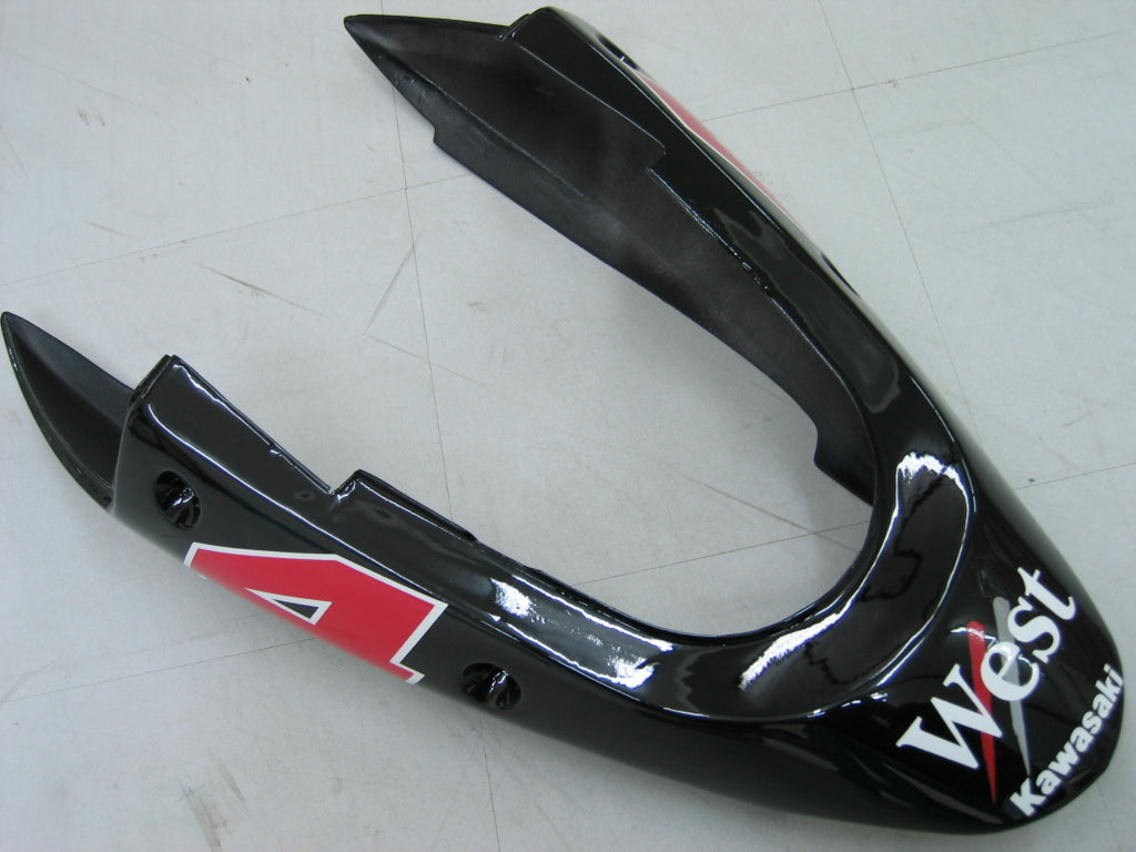 Amotopart Fairings 2002-2005 Kawasaki ZX12R Ninja Black White Generic