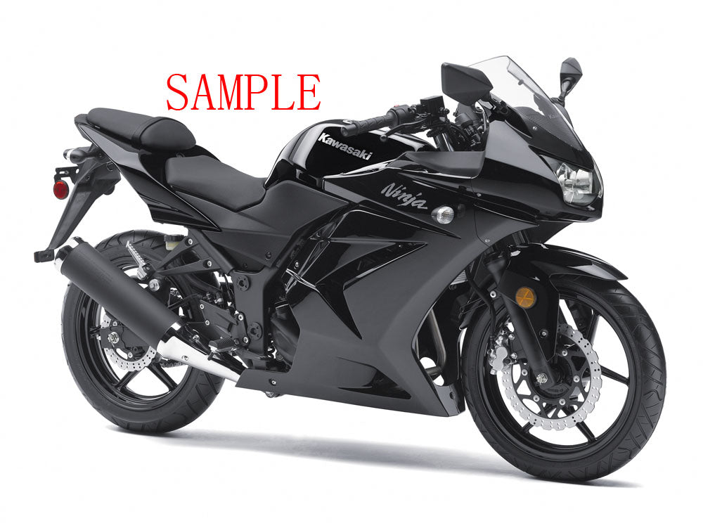 Carénages Amotopart 2008-2012 Kawasaki ZX250R EX250 Noir Ninja ZX250 Generic