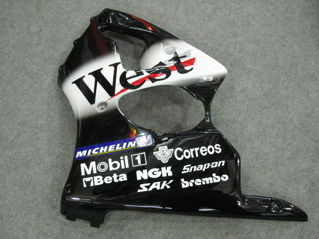 Kit di carenatura Amotopart per Kawasaki ZX6R 636 2000-2002 ZZR600 2005-2008