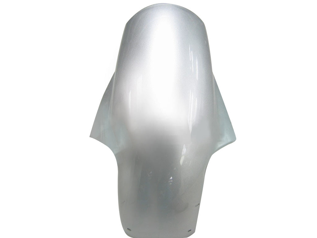 Amotopart Fairings 2003-2004 Kawasaki ZX6R 636 Silver & Red Flame Ninja Generic