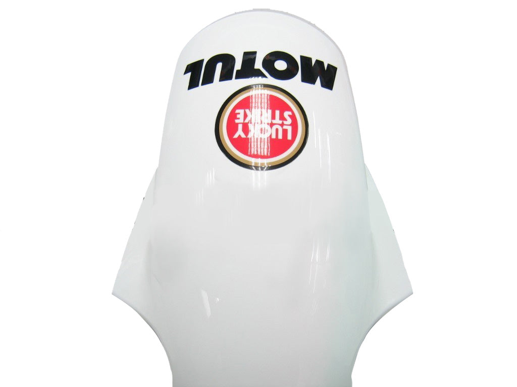 Amotopart Fairings 2003-2004 Kawasaki ZX6R 636 White Red Lucky Strike Ninja Generic