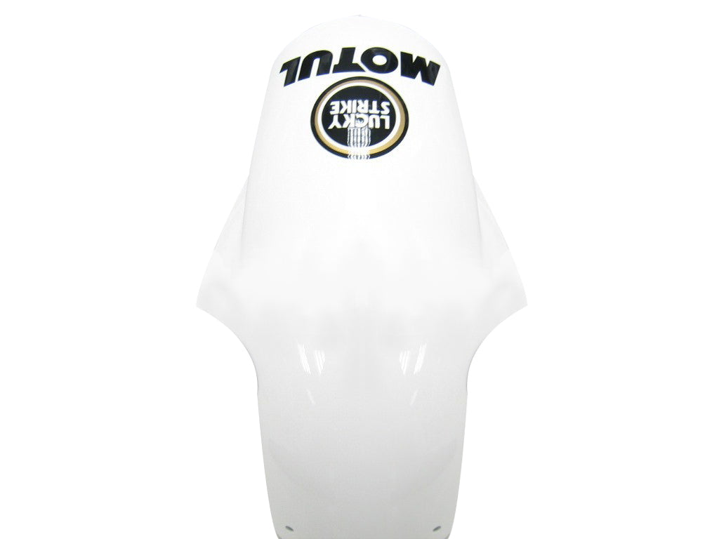 Amotopart Fairings 2003-2004 Kawasaki ZX6R 636 White Black Lucky Strike Generic
