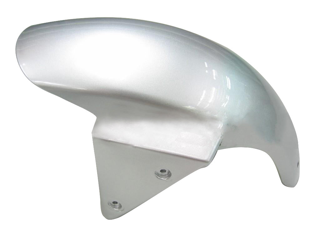 Amotopart Fairings 2003-2004 Kawasaki ZX6R 636 Silver & Blue Flame Ninja Generic