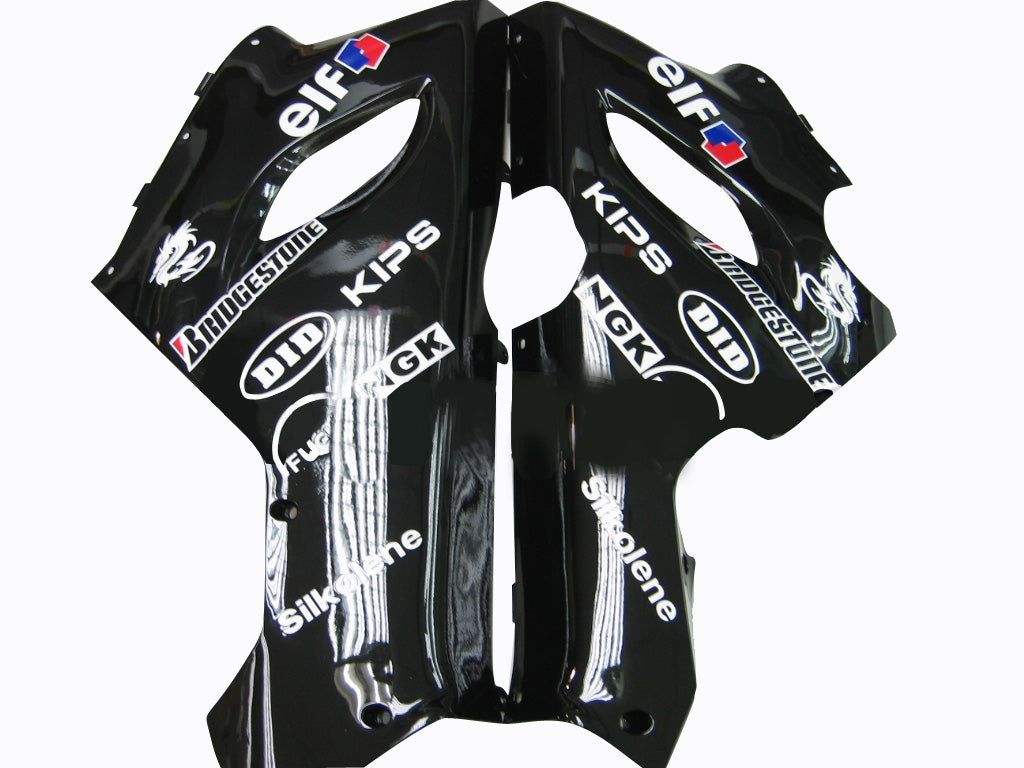 Amotopartin suojat 2005-2006 Kawasaki ZX6R 636 White Black Elf ZX6R Generic