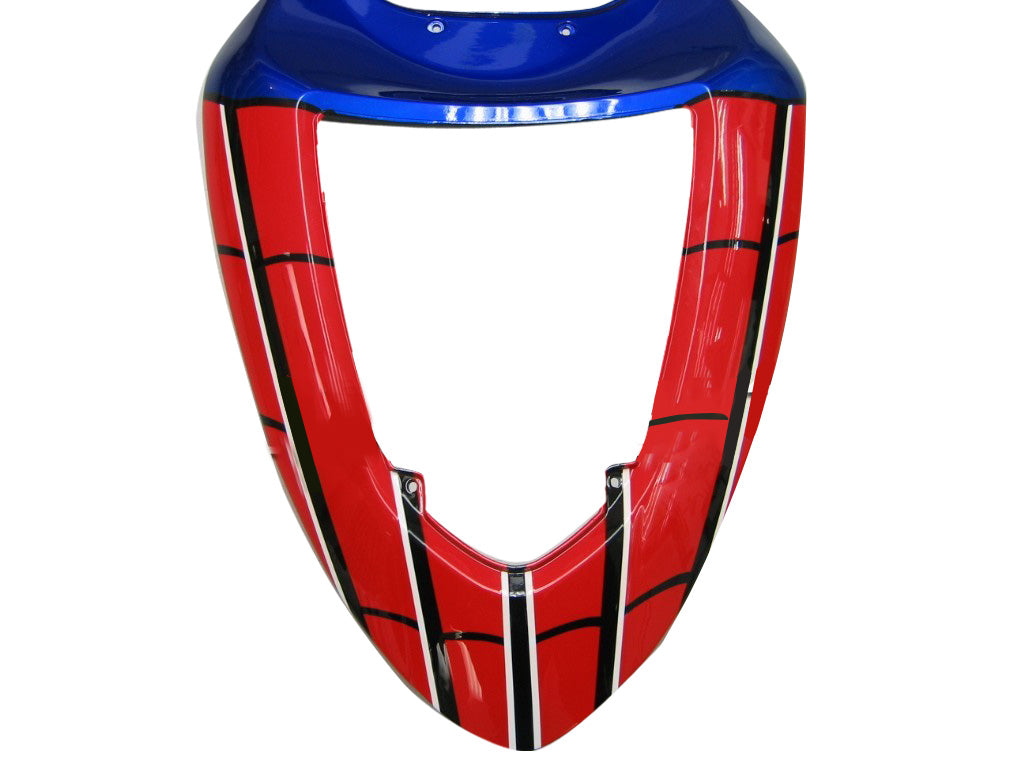 Amotopart Fairings 2005-2006 Kawasaki ZX6R 636 punainen ja sininen Spider Man yleinen