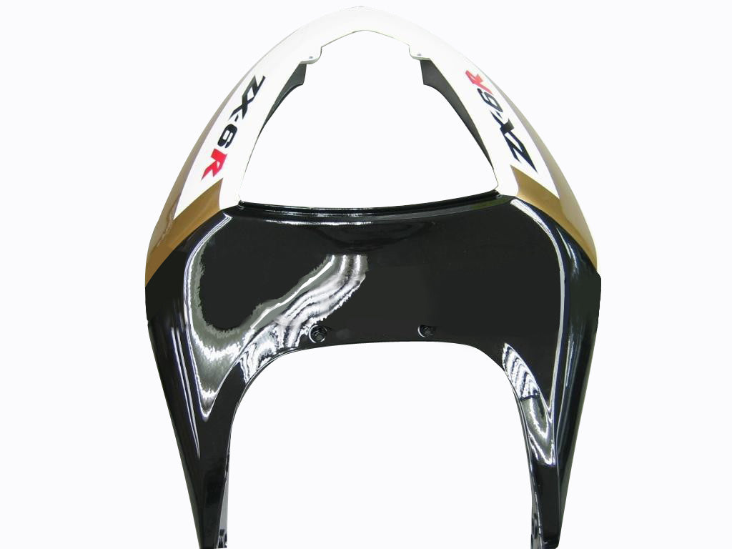 Markkinat Amotopart 2005-2006 Kawasaki ZX6R 636 Mustavalkoinen punainen geneerinen