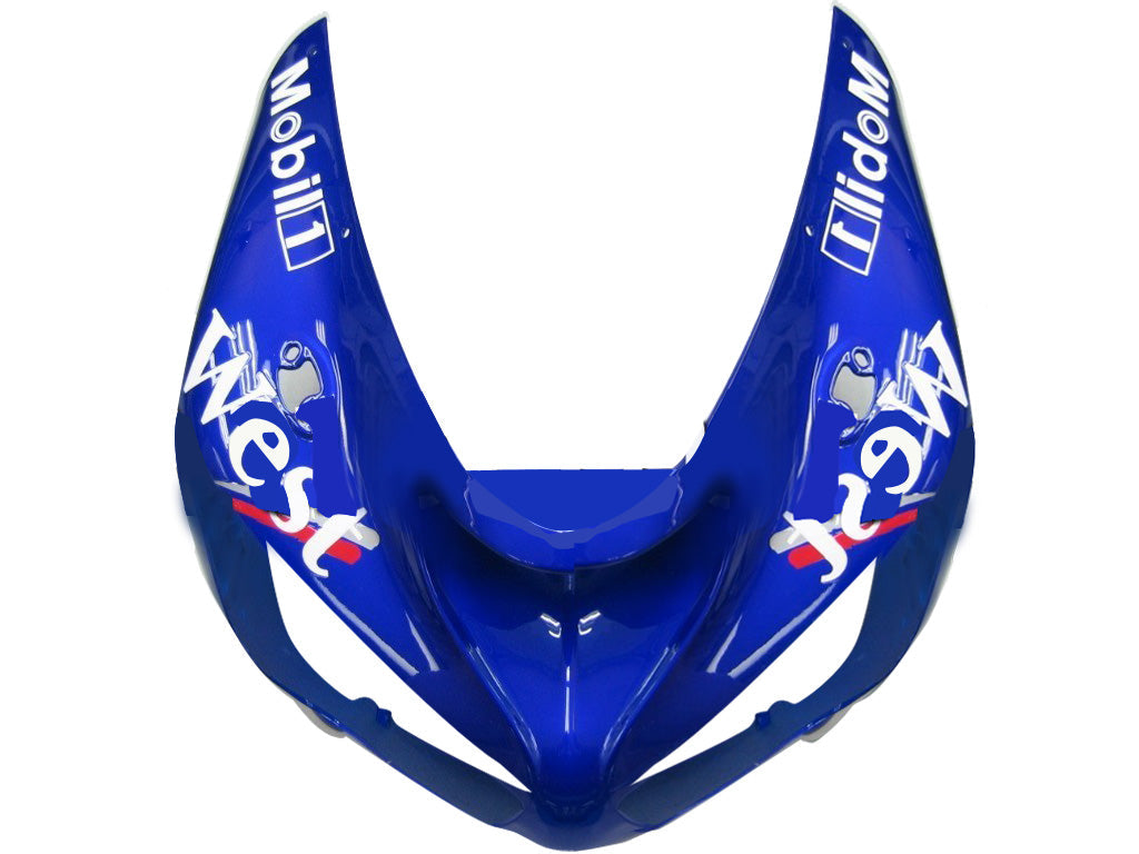 Amotopartin suojat 2005-2006 Kawasaki ZX6R 636 Sininen Valkoinen West Generic