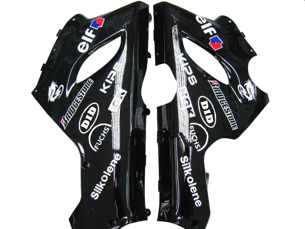 Amotopart Fairings 2005-2006 Kawasaki ZX6R 636 Punainen Valkoinen Musta Ninja Generic