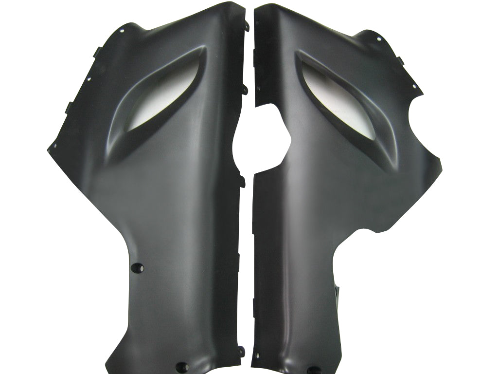 Amotopart Fairings 2005-2006 Kawasaki ZX6R 636 Matta hopea ja musta Ninja Generic