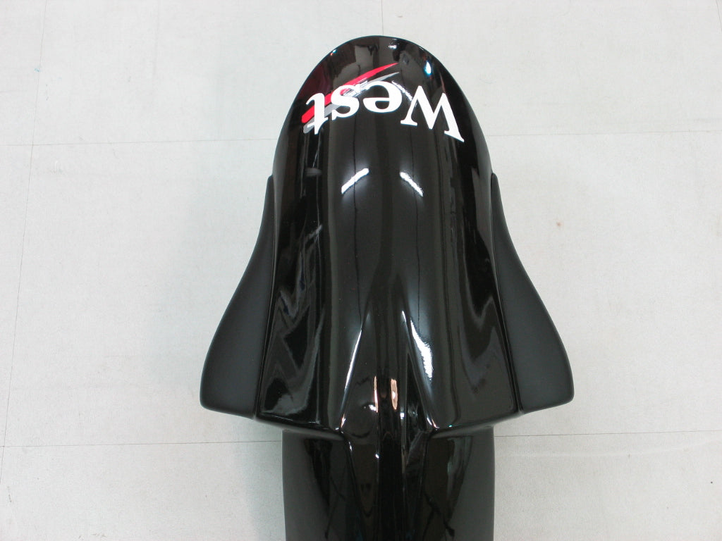 Carene Amotopart 2005-2006 Kawasaki ZX6R 636 Nero Bianco West ZX6R Generico