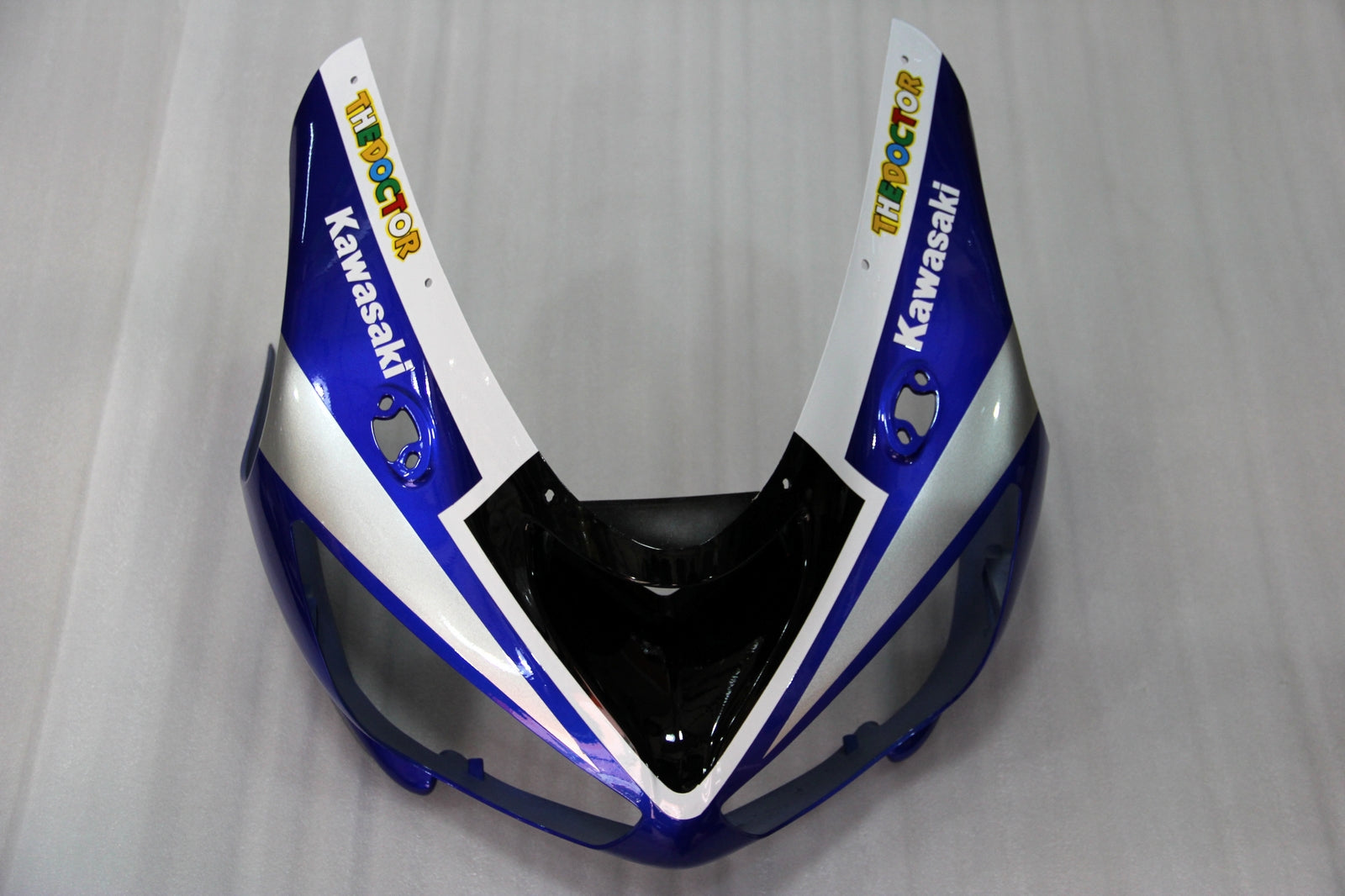 Carene Amotopart 2005-2006 Kawasaki ZX6R ZX636 Blu Bianco FIAT Generico