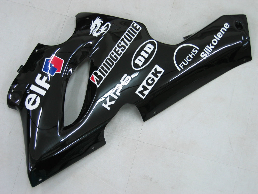 Amotopart Carénages 2005-2006 Kawasaki ZX6R 636 Vert Noir No.14 ZX6R Générique