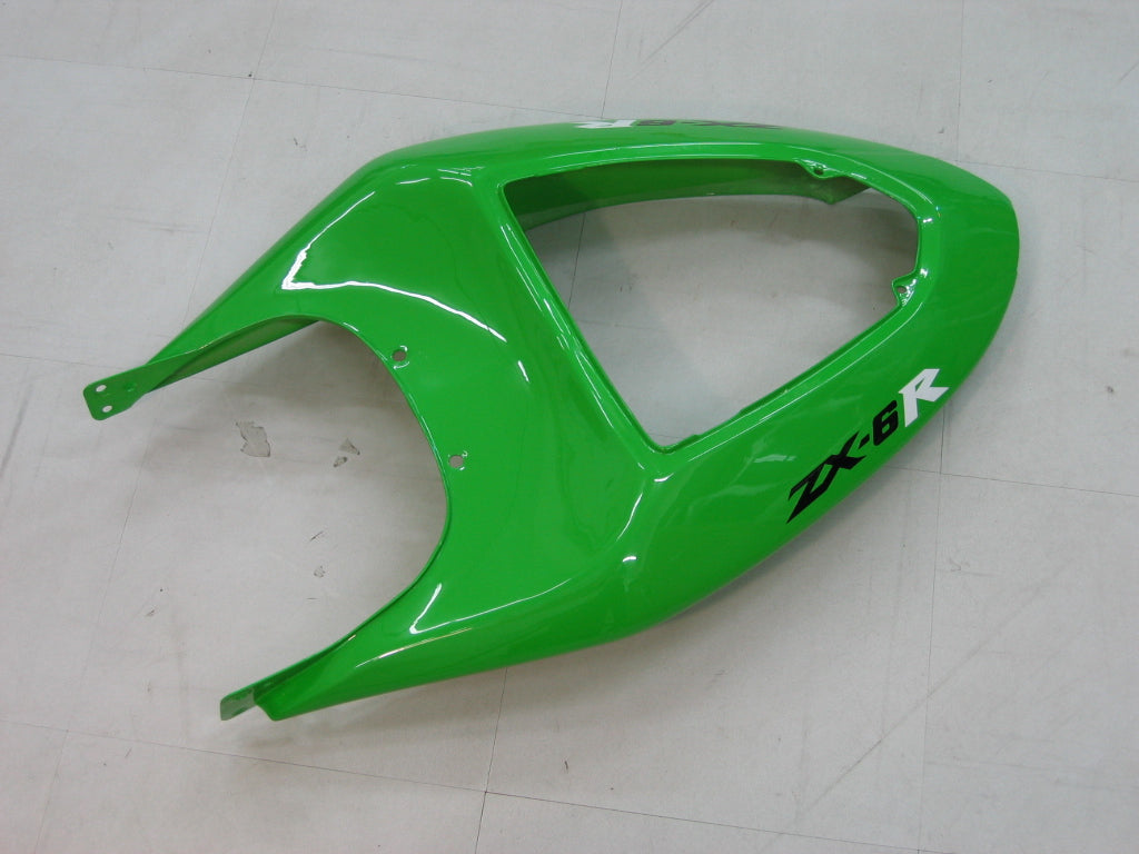 Carene Amotopart 2005-2006 Kawasaki ZX6R 636 Verde Nero Ninja Generico