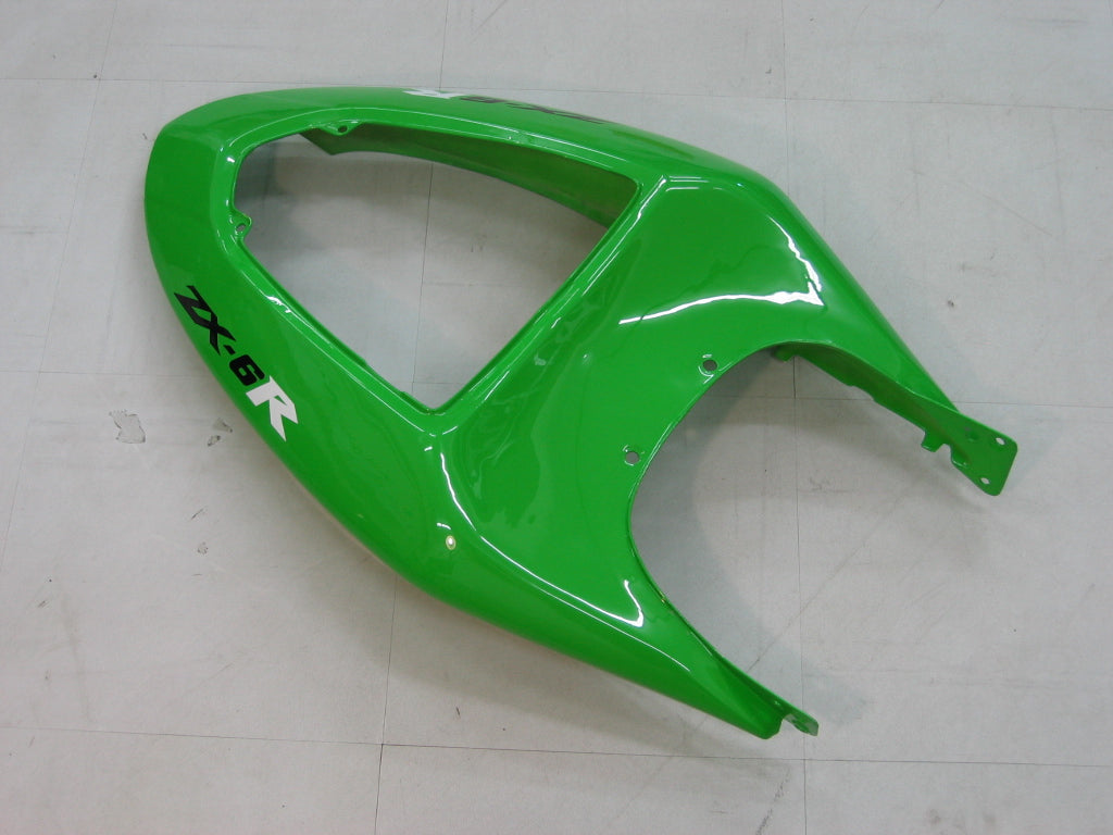 Carene Amotopart 2005-2006 Kawasaki ZX6R 636 Verde Nero Ninja Generico