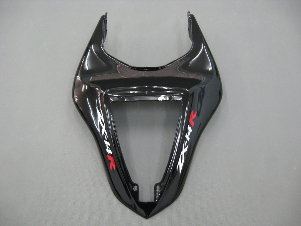 Carénages Amotopart 2007-2008 Kawasaki ZX6R ZX636 Noir Blanc West Ninja Generic