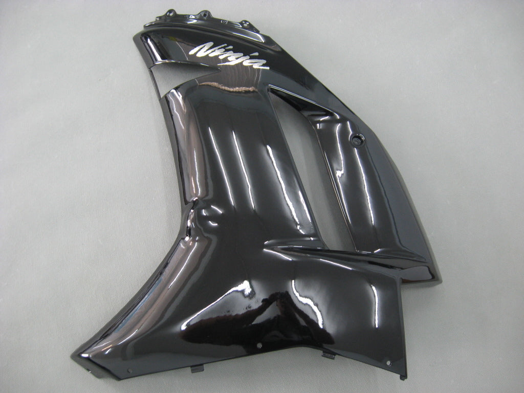 Carenages Amotopart 2007-2008 Kawasaki Zx6r ZX636 Noir Ninja Generic
