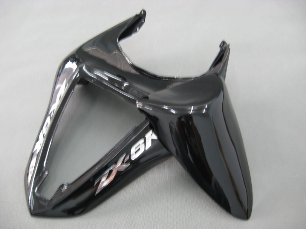 Carenages Amotopart 2007-2008 Kawasaki Zx6r ZX636 Noir Ninja Generic