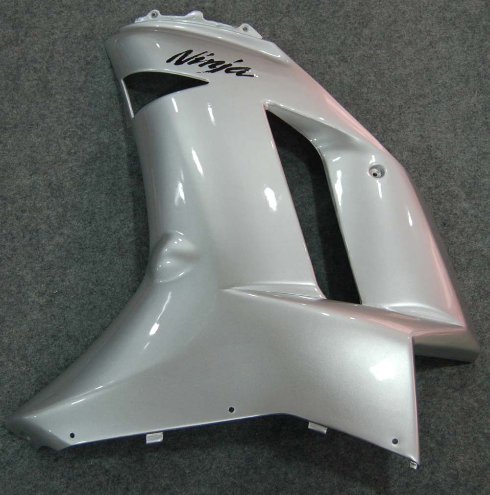 Sobe Amotopart 2007-2008 Kawasaki ZX6R ZX636 Srebrna ninja generična