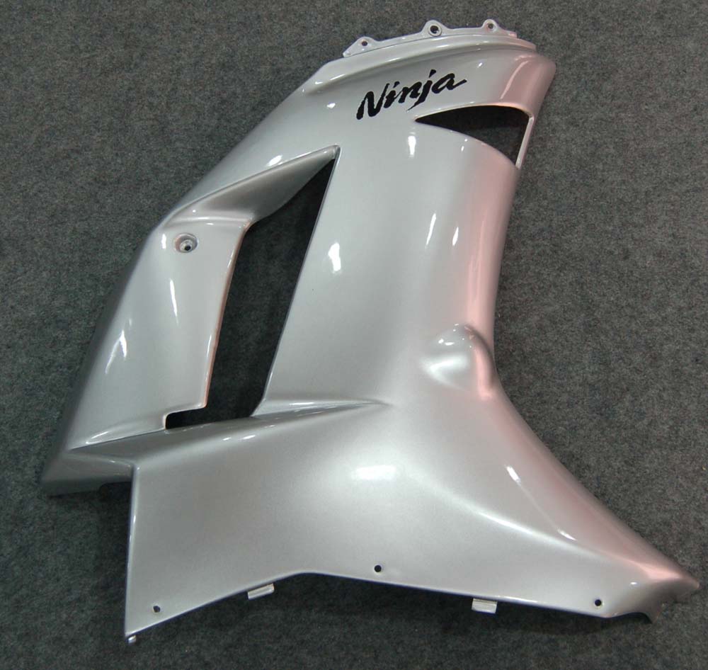 Sobe Amotopart 2007-2008 Kawasaki ZX6R ZX636 Srebrna ninja generična