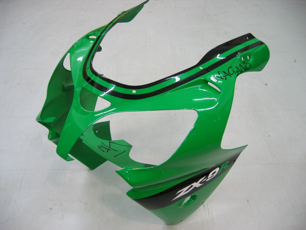 Amotopart Carénages 2000-2001 Kawasaki ZX 9r črni vert št. 14 ZX9R generic