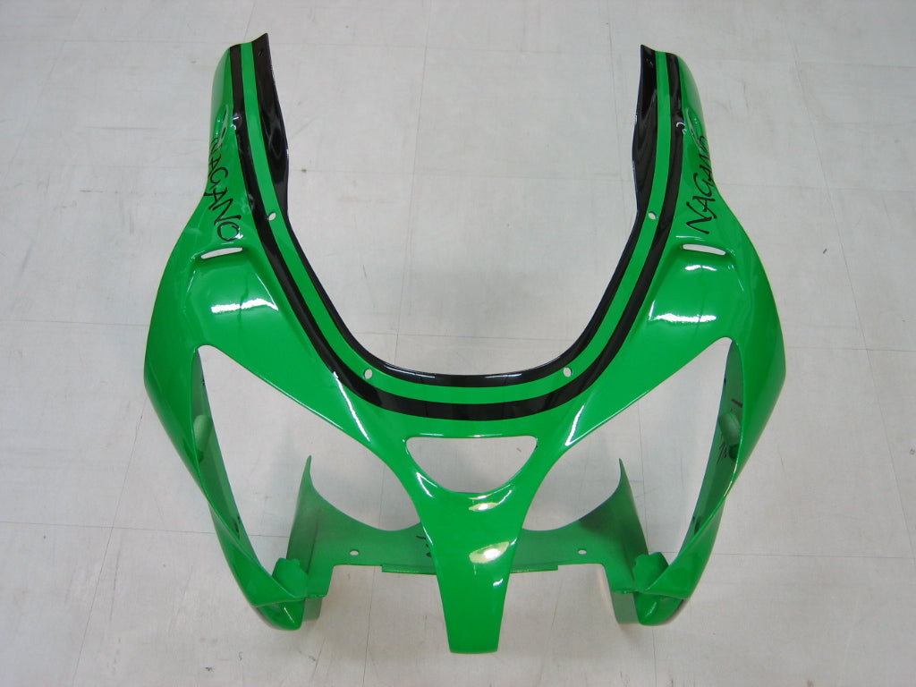 Amotopart Carénages 2000-2001 Kawasaki ZX 9r črni vert št. 14 ZX9R generic