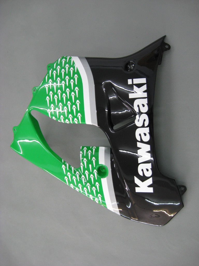 Carene Amotopart 2000-2001 Kawasaki ZX 9R Verde Nero No.56 Nakano Generico