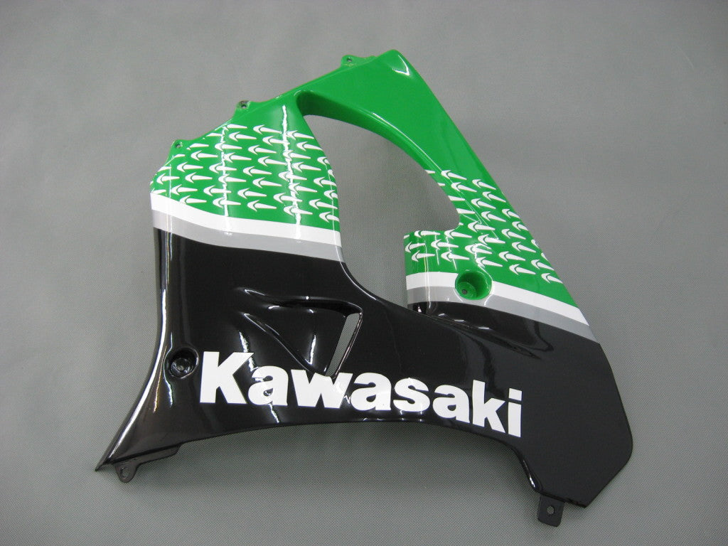 Carene Amotopart 2000-2001 Kawasaki ZX 9R Verde Nero No.56 Nakano Generico