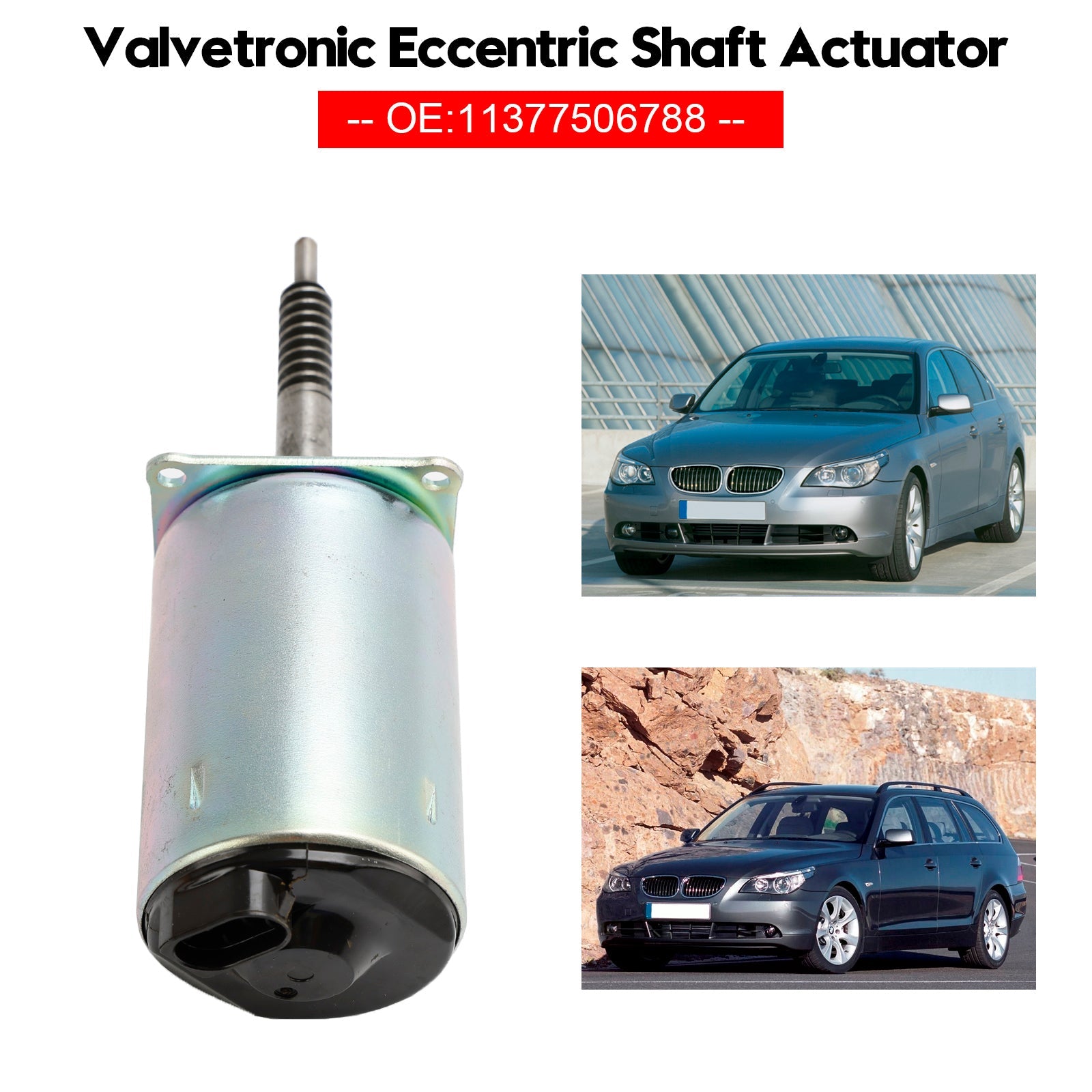 Valvetronic excentrische asactuator 4-deurs BMW 550i basis sedan 2006-2010 11377506788