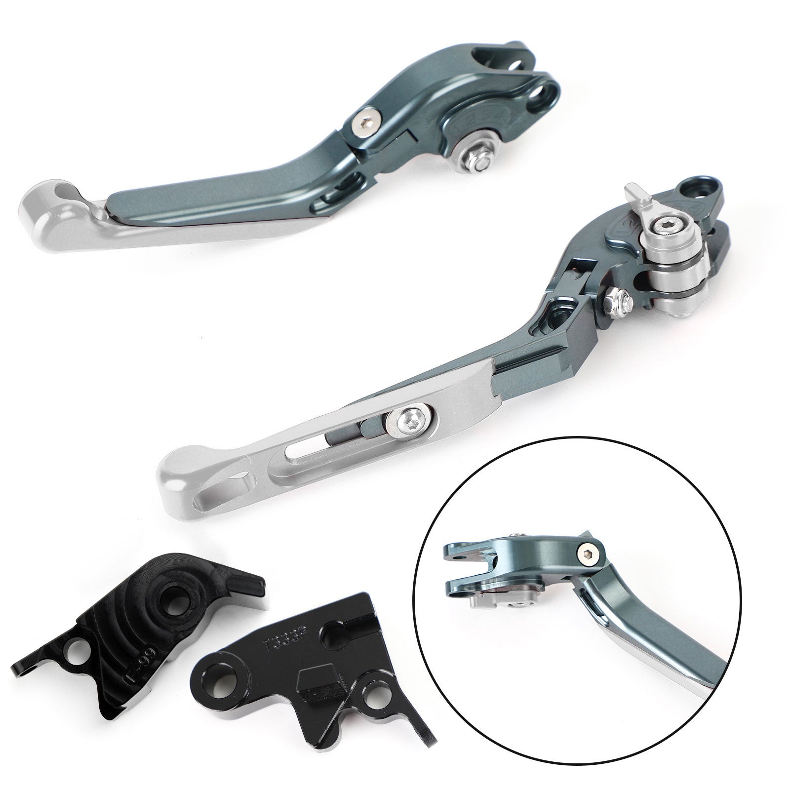 Podaljšana ročica zavore in sklopke, nastavljiva za hitrost Triple R 1200 Scrambler Generic