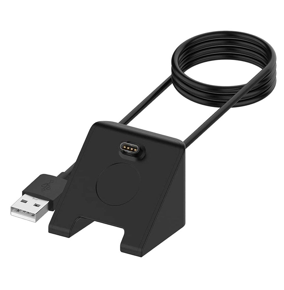 Cargador de cable de base de carga USB apto para reloj Garmin Fenix 5 5S 5X Plus