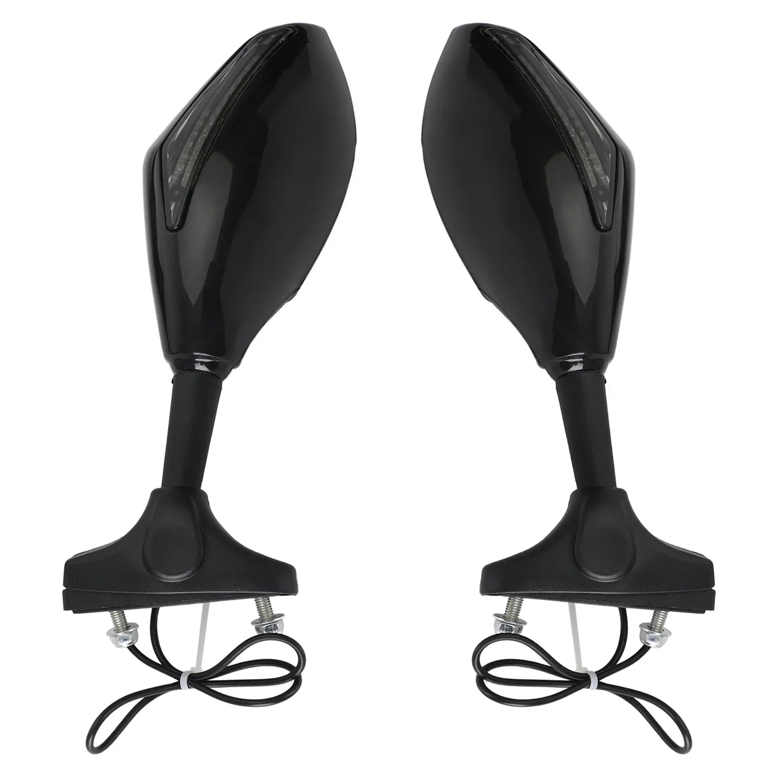 Yamaha yzf r6 r6s fz1 fz6 fazer fz8s fjr1300 xj6 fzr600 par generična LED ogledala