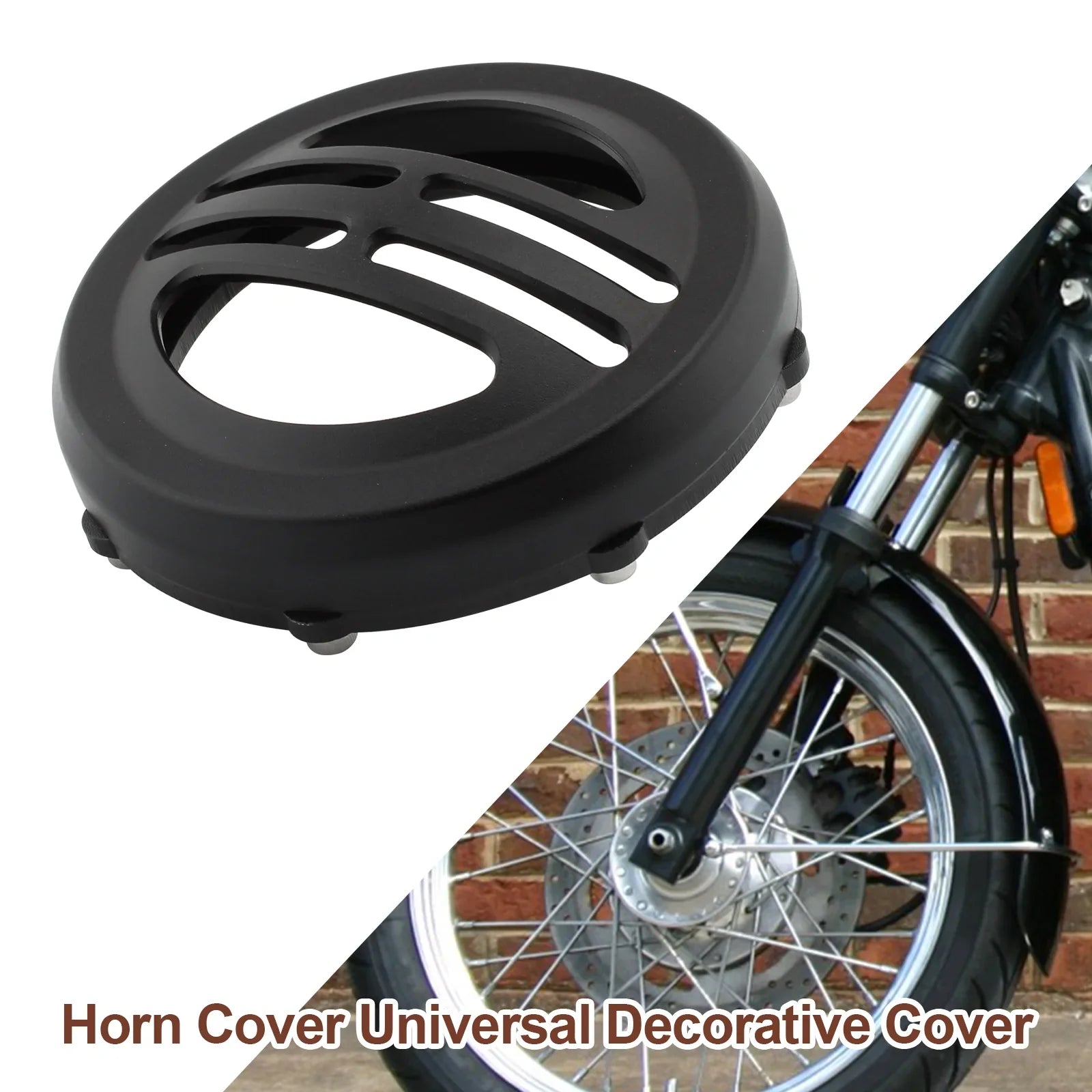 Copertura Klaxon Copertura decorativa universale per Bobber T120 T100 Street Twin Generic