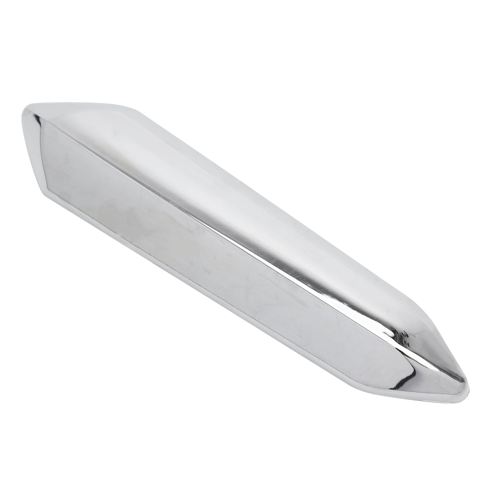 Paire de couvre-jambes de pare-brise chromés pour Honda Goldwing GL1800 2018-2021 générique