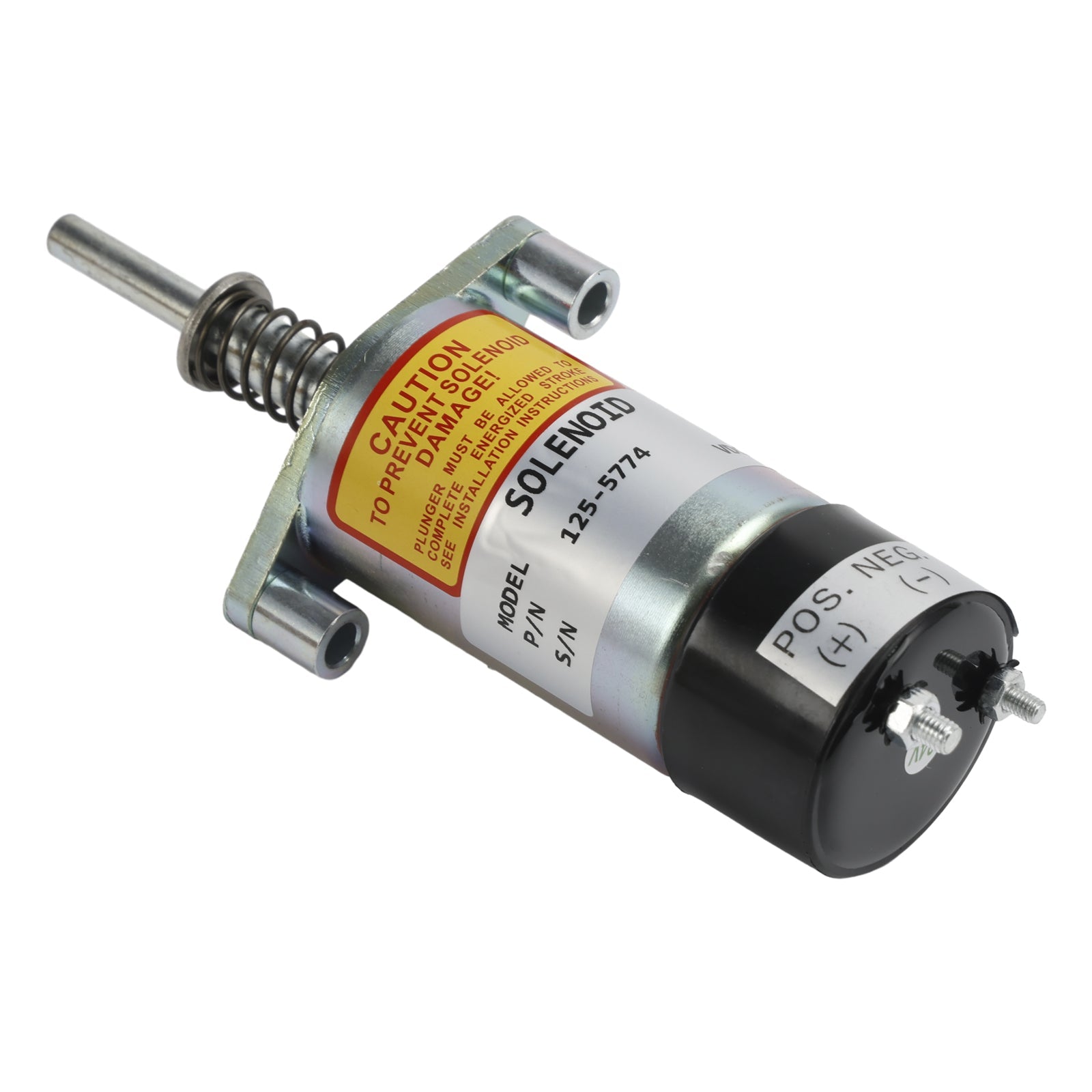 Solenoide de cierre de combustible 125-5774 24V para Caterpillar 3204 3304 3304B 3306 3306B