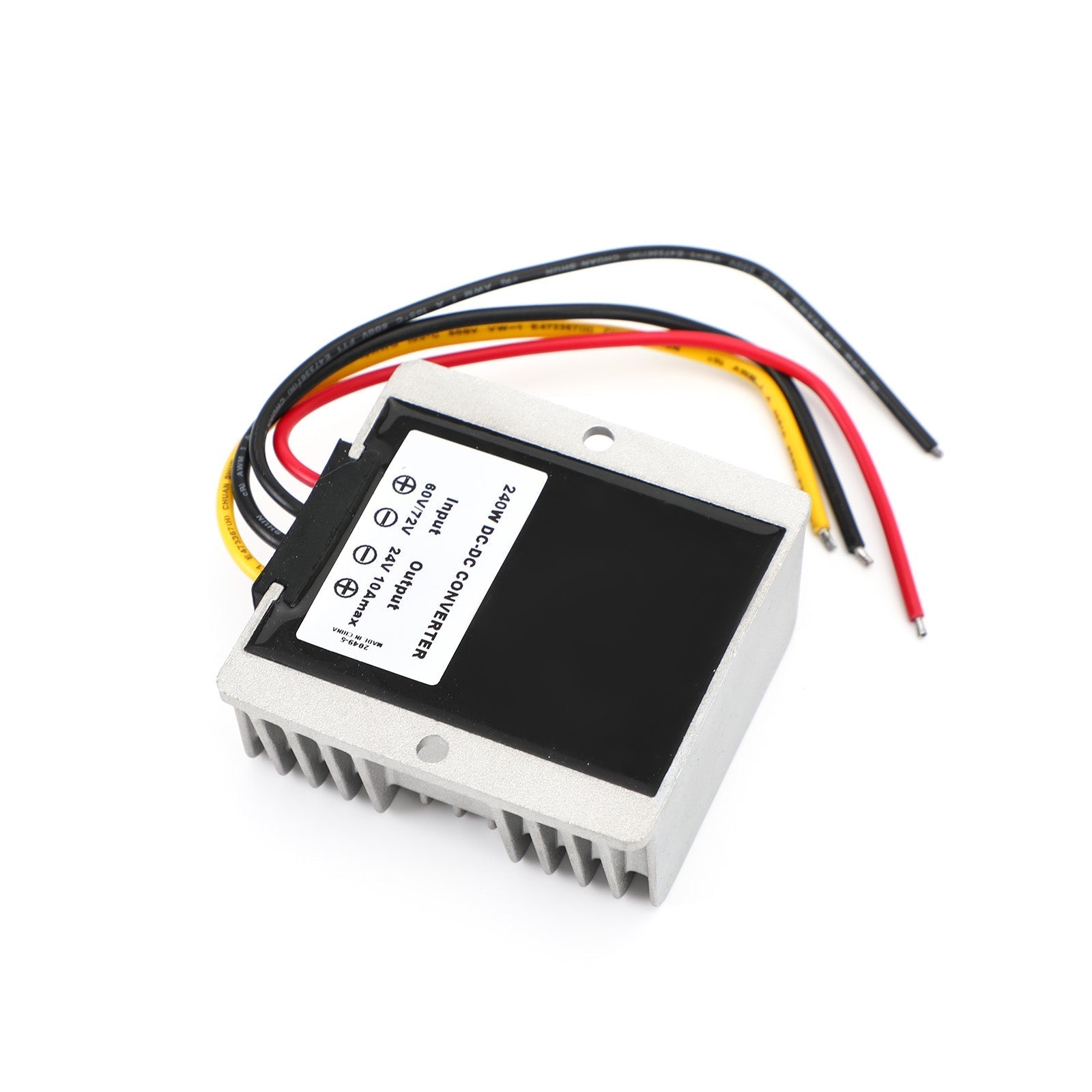 Regulador convertidor de potencia CC/CC reductor impermeable de 60 V a 24 V 10 A