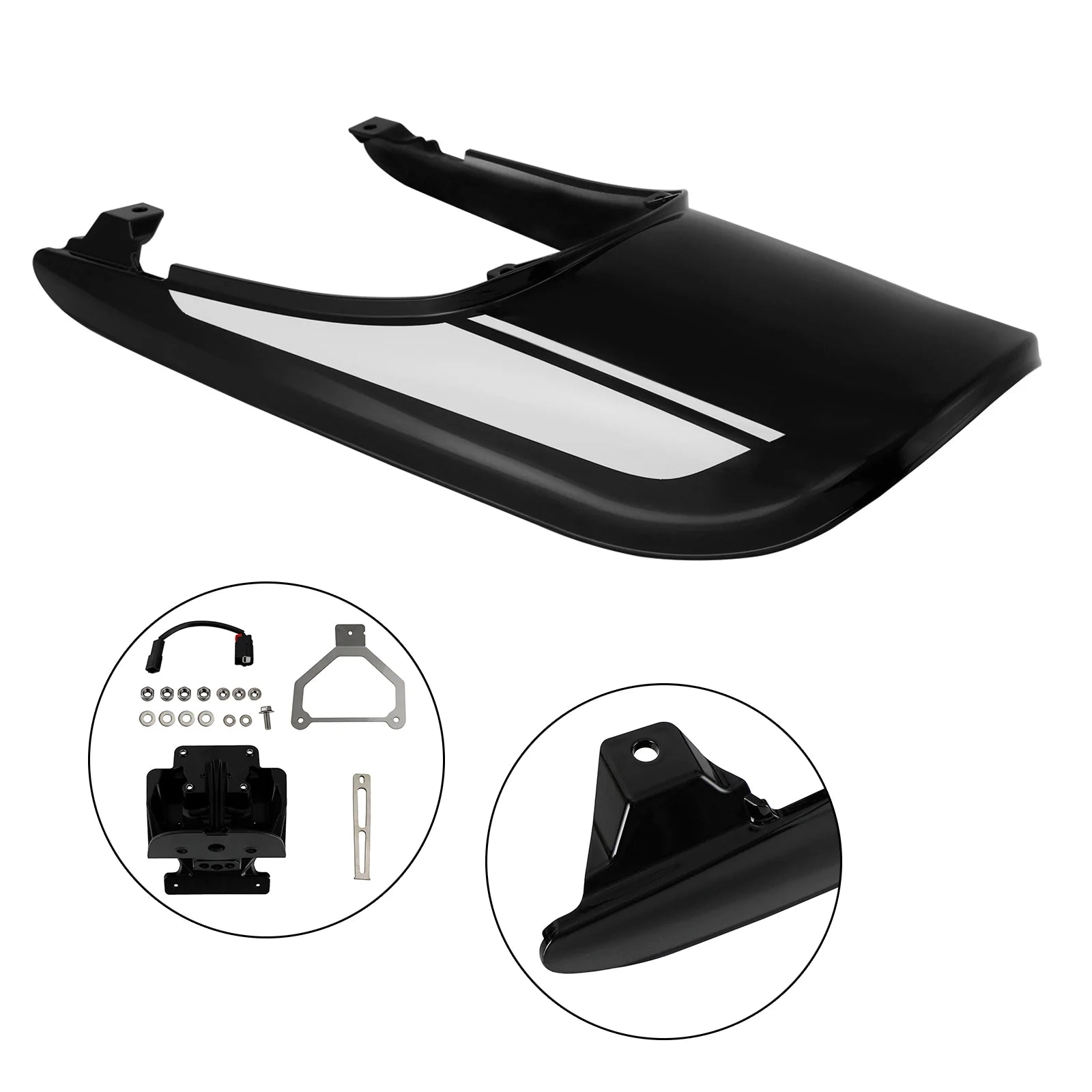 Kawasaki Z900RS 2018-2022 Ogon Fairing + Obsługa tablicy rejestracyjnej