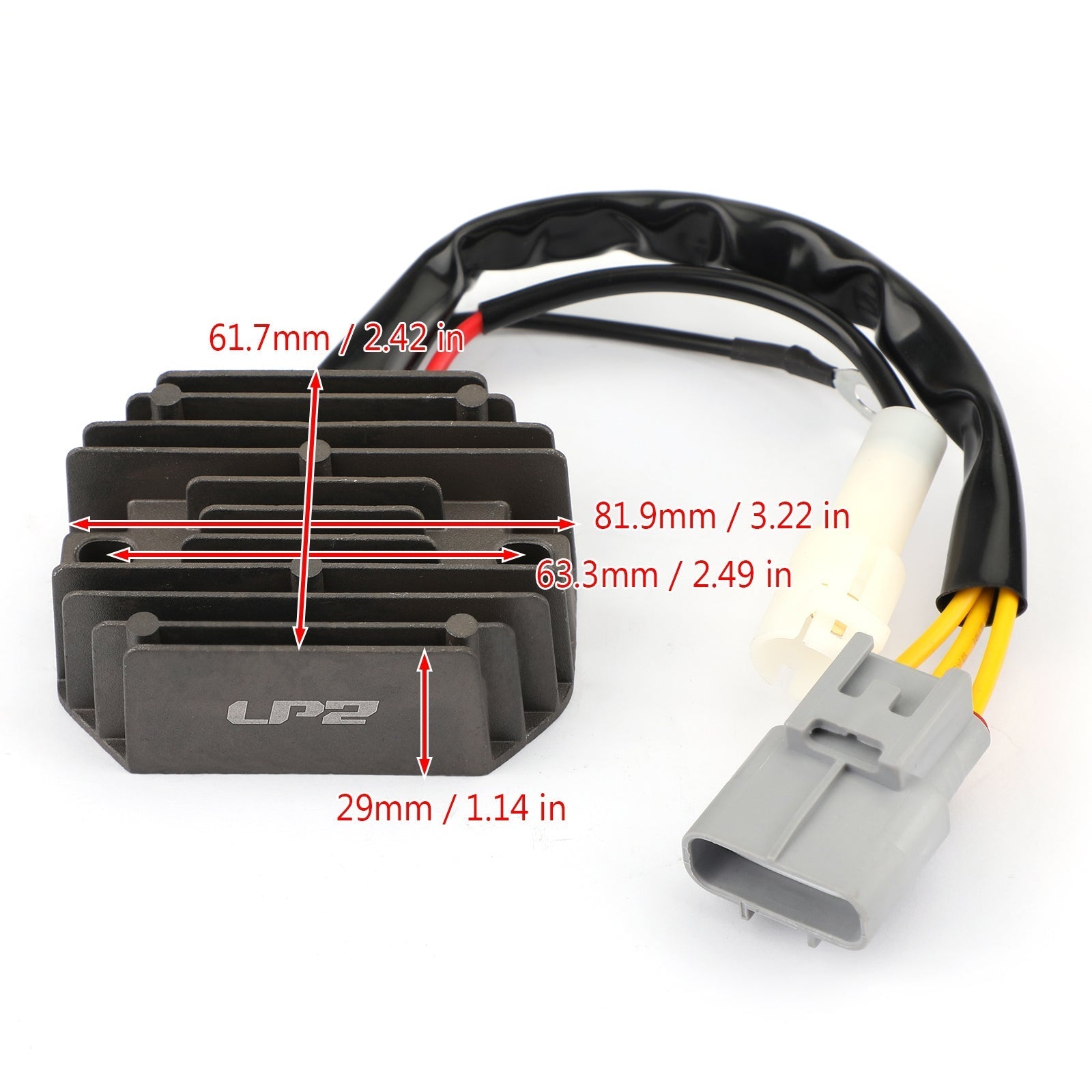 Prostownik do Tohatsu MFS30B MFS25B 2005-2014 25HP 30HP 4 suwowy silnik zaburtowy Generic