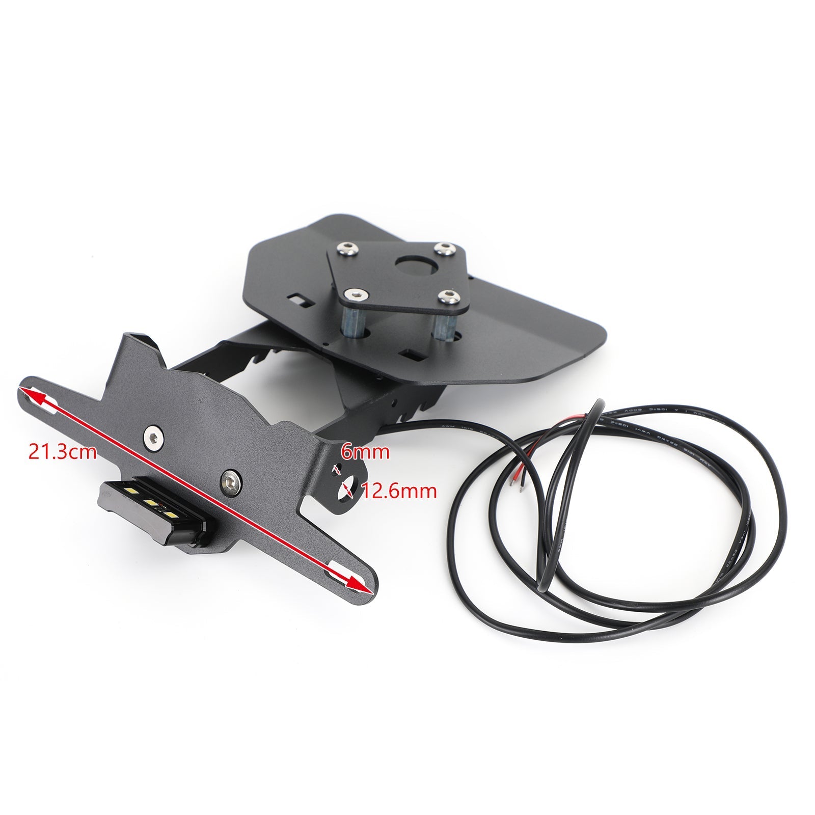 Uchwyt na tablicę rejestracyjną Wspornik ramy dla Suzuki Katana GSX-S1000 2019-2021 Generic