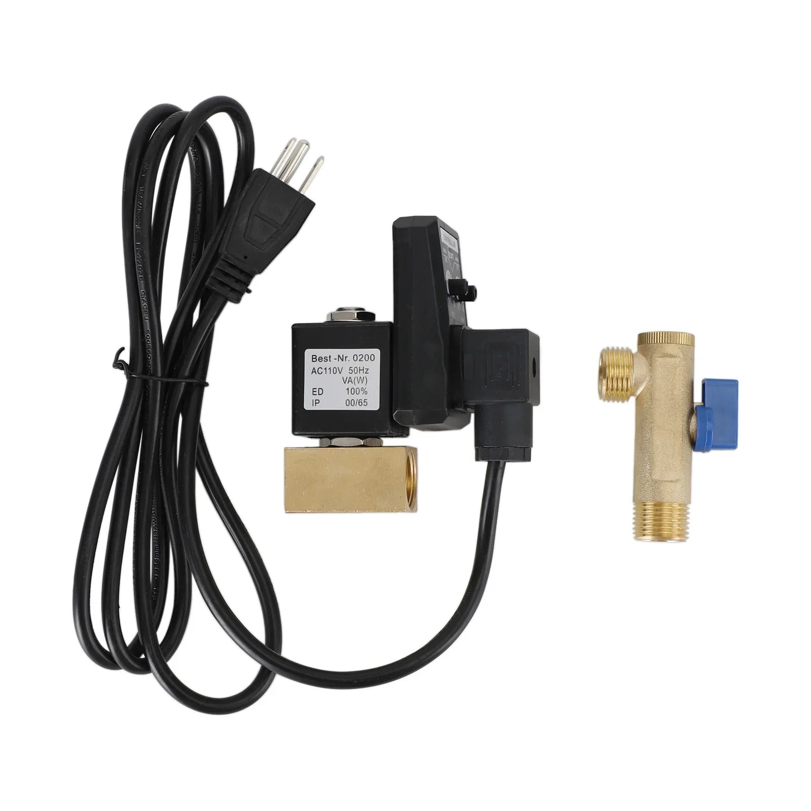 Ac110V 1/2" Valvola di scarico dell'umidità dell'acqua del serbatoio dell'aria temporizzata elettronica automatica