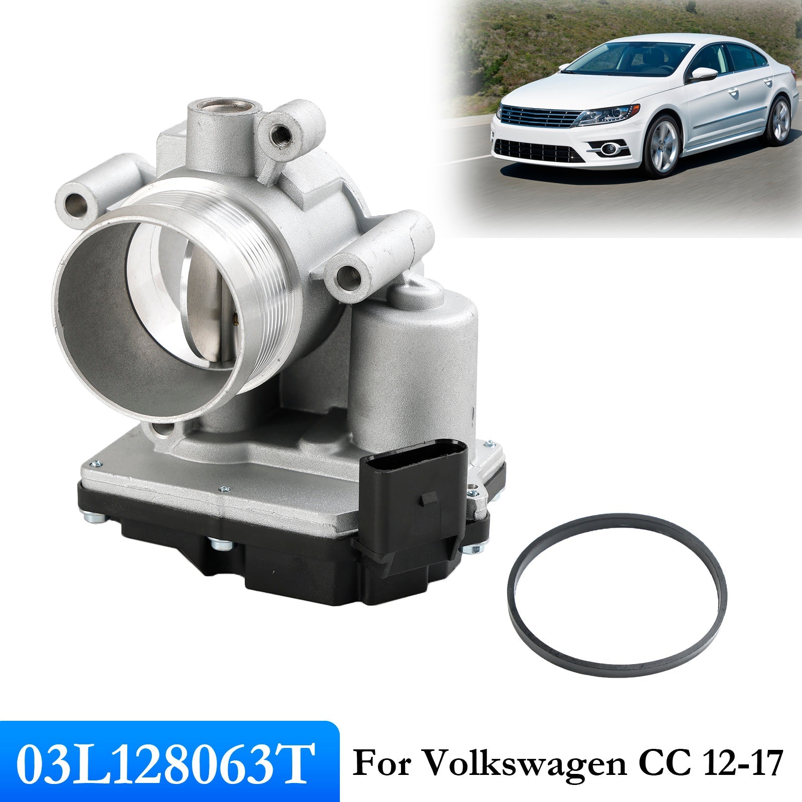 Gasklephuis Volkswagen CC 2012-2017 03L128063T