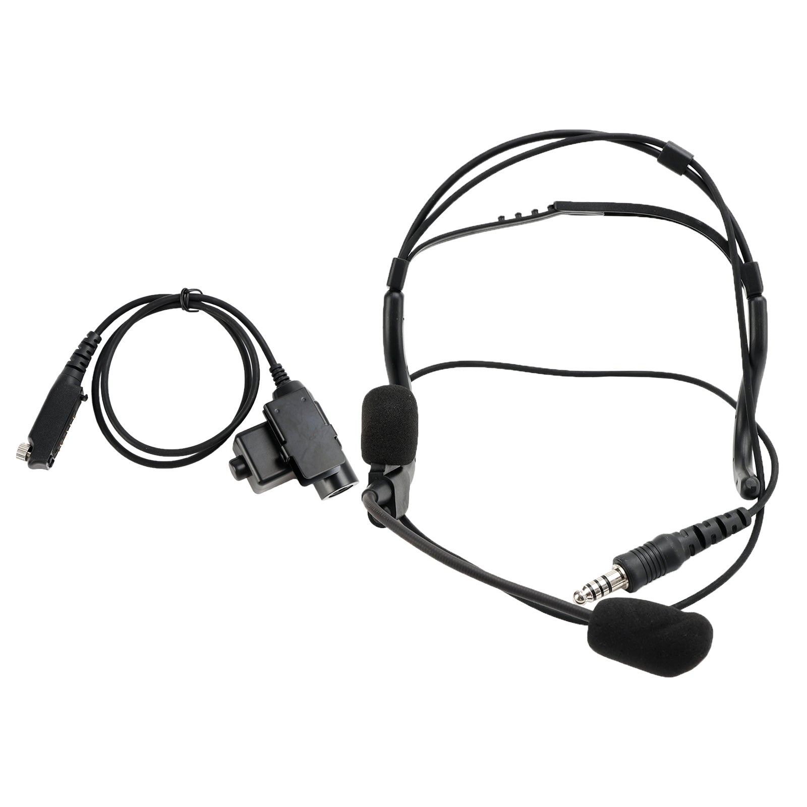 7.1-C8 Achteraan gemonteerde grote plug tactische headset voor Sepura STP8000 STP8030 STP8035