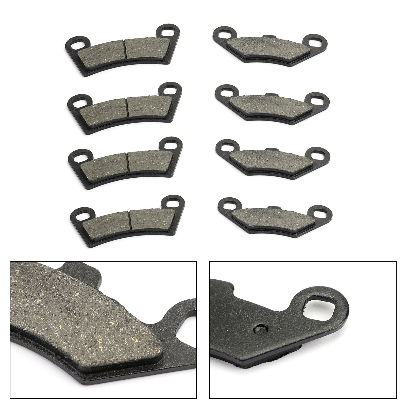 Sprednje in zadnje zavorne ploščice za Polaris Razor RZR 800/RZR 800 S/RZR 800 EPS/RZR 570 Generic