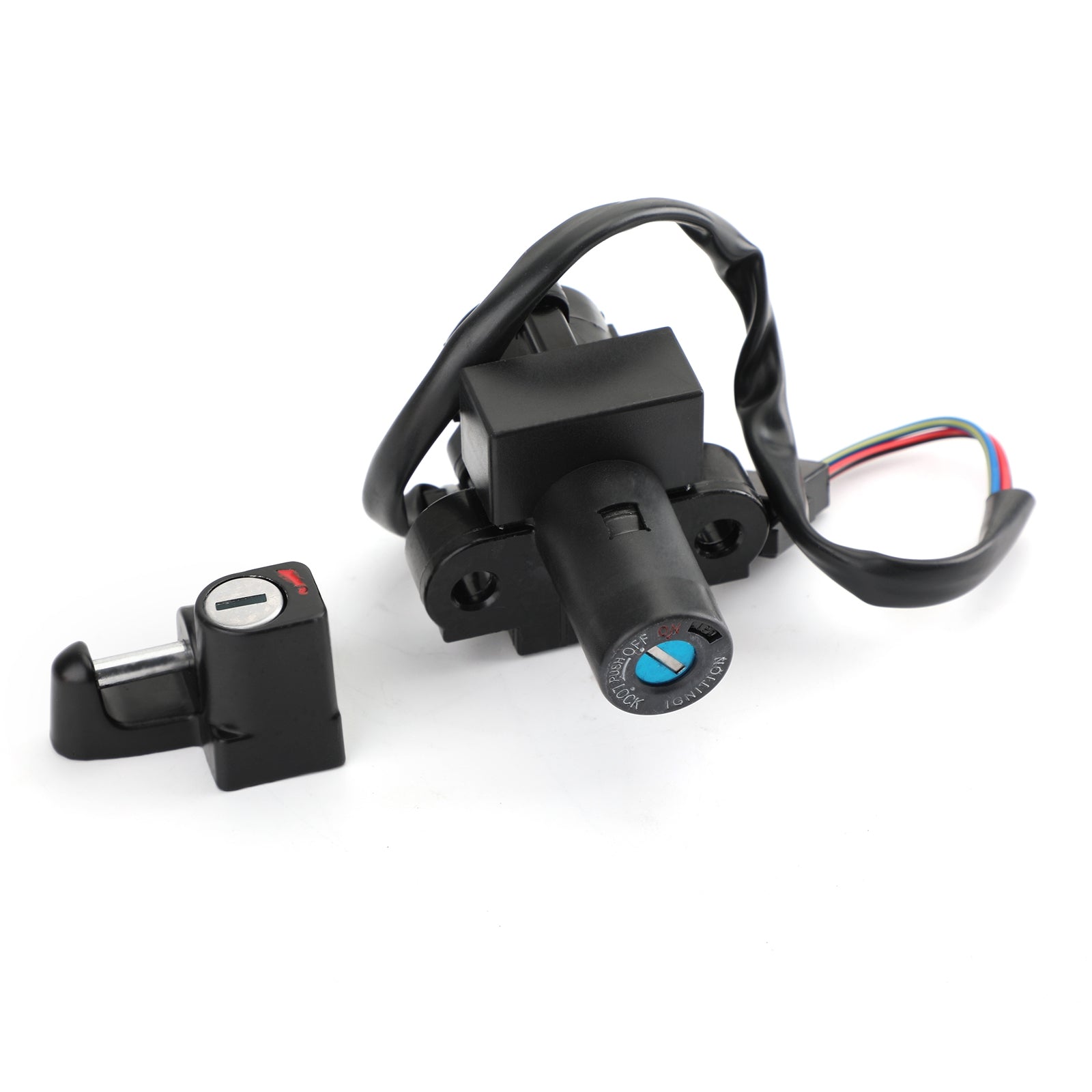 Interruptor de encendido, tapa de combustible, juego de llaves de bloqueo de asiento para Honda XR125L 03-08 CLR125 1998 genérico