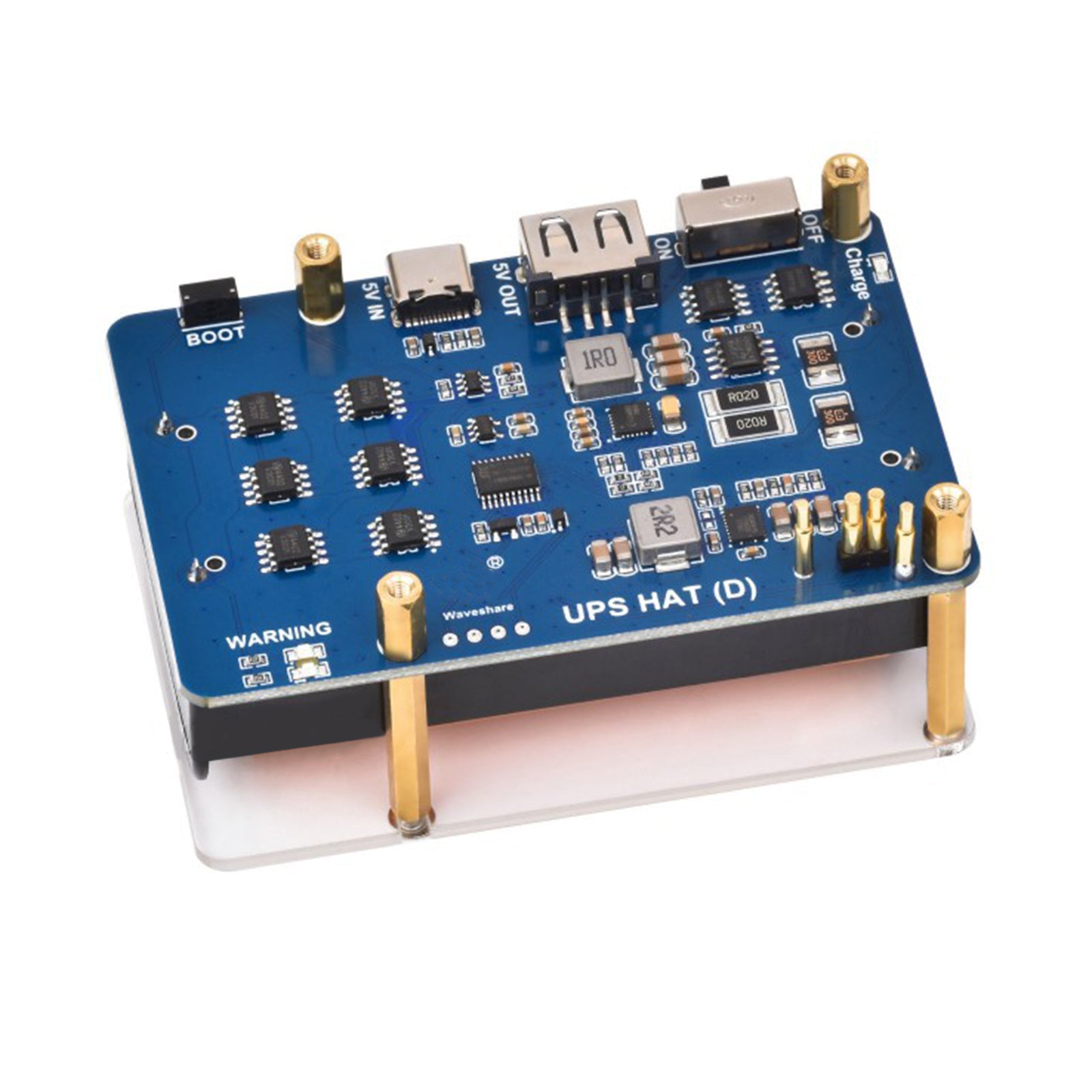 UPS KOT KIT (D) za močni modul brez prekinitve Raspberry Pi 5 V