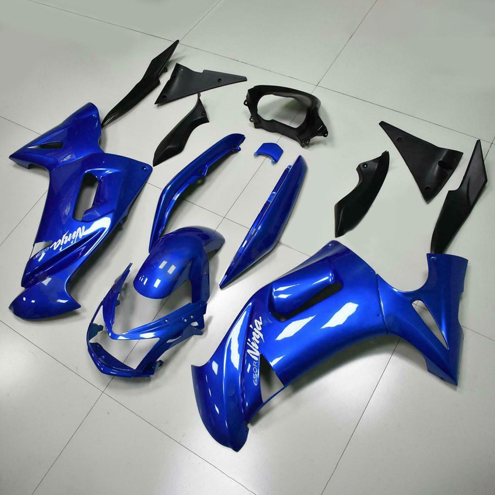 Zestaw owiewek plastikowych Amotoaprt do Kawasaki Ninja 650 ER-6F EX650 2006-2008 01 # Generic