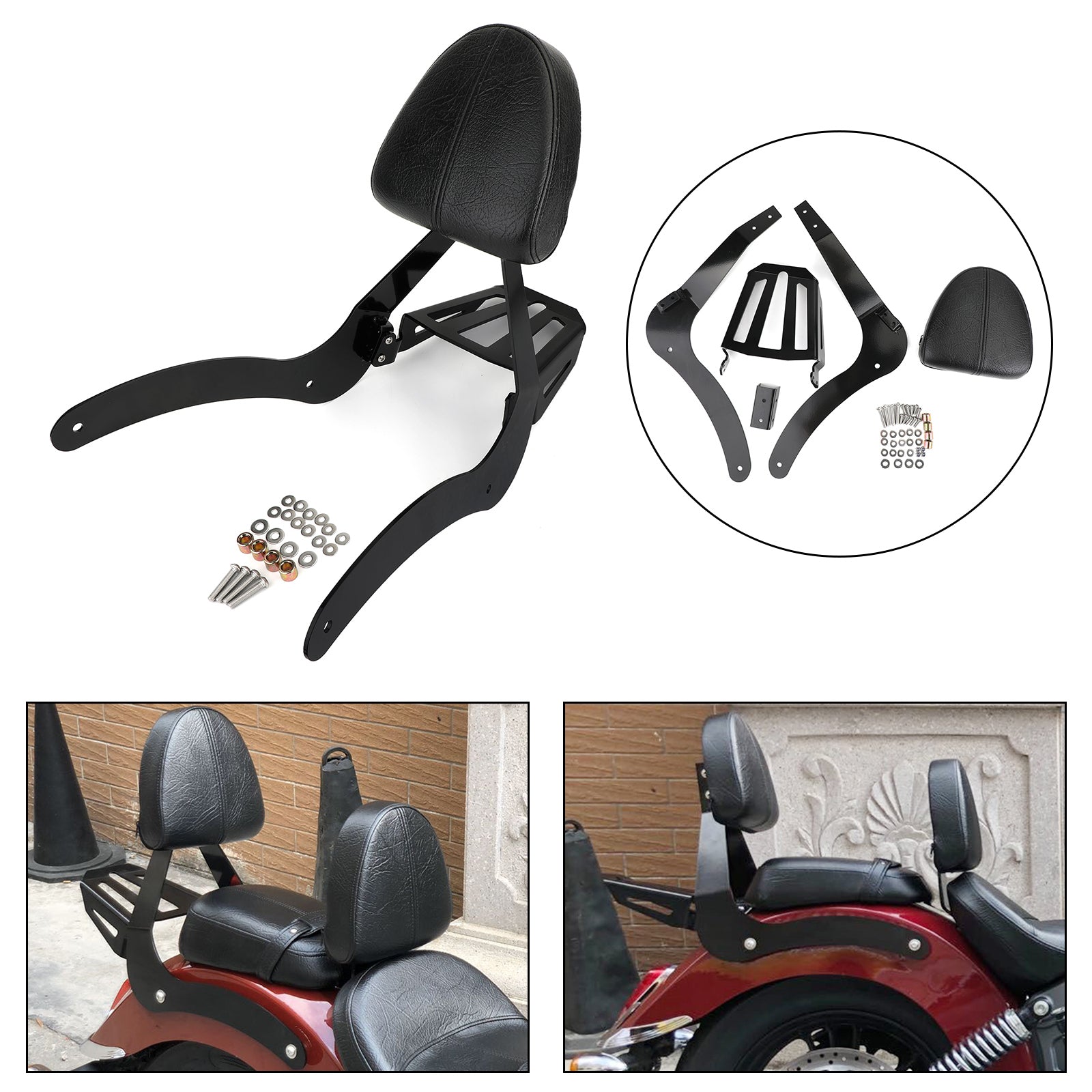 2014-2020 Indian Scout Sixty/Scout matkustaja Sissy Bar -tiedosto